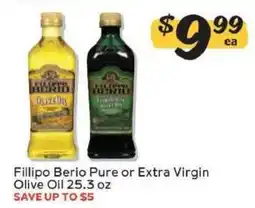 Winn Dixie Fillipo Berio Pure or Extra Virgin Olive Oil offer