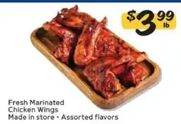 Winn Dixie Fresh Marinated Chicken Wings offer