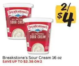 Winn Dixie Breakstone's Sour Cream offer