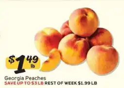 Winn Dixie Georgia Peaches offer