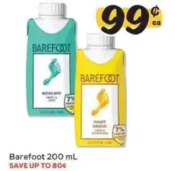 Winn Dixie Barefoot 200 mL offer