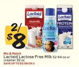 Winn Dixie Lactaid Lactose Free Milk offer