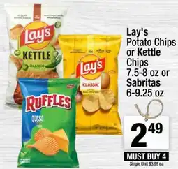 Super King Markets Lay's Potato Chips or Kettle Chips offer