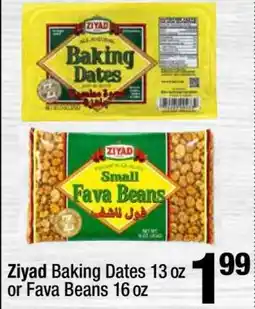 Super King Markets Ziyad Baking Dates 13 oz or Fava Beans 16 oz offer