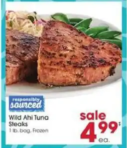 Giant Eagle Wild Ahi Tuna Steaks offer