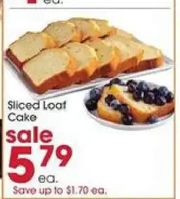 Giant Eagle Sliced Loaf Cake offer