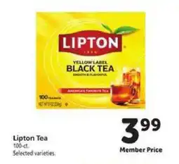 Safeway Lipton Tea offer