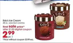 Giant Eagle Edy's Ice Cream offer