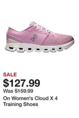 Dick's Sporting Goods On Women's Cloud X 4 Training Shoes offer