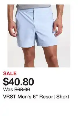 Dick's Sporting Goods VRST Men's 6 Resort Short offer