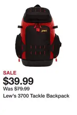 Dick's Sporting Goods Lew's 3700 Tackle Backpack offer