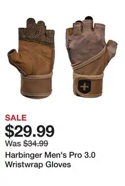 Dick's Sporting Goods Harbinger Men's Pro 3.0 Wristwrap Gloves offer