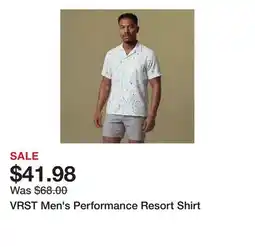 Dick's Sporting Goods VRST Men's Performance Resort Shirt offer