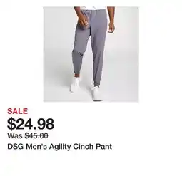 Dick's Sporting Goods DSG Men's Agility Cinch Pant offer