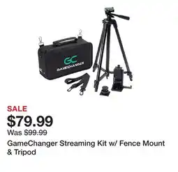 Dick's Sporting Goods GameChanger Streaming Kit w/ Fence Mount & Tripod offer