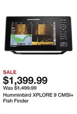 Dick's Sporting Goods Humminbird XPLORE 9 CMSI+ Fish Finder offer