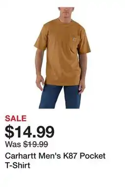 Dick's Sporting Goods Carhartt Men's K87 Pocket T-Shirt offer