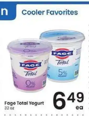 Albertsons Fage Total Yogurt offer