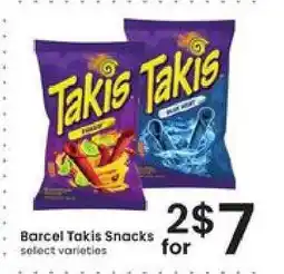 Albertsons Barcel Takis Snacks offer