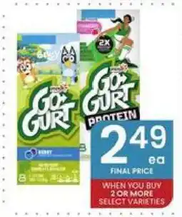 Albertsons Go-Gurt offer