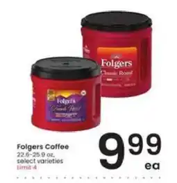 Albertsons Folgers Coffee offer