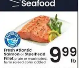 Albertsons Fresh Atlantic Salmon or Steelhead Fillet offer