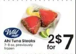 Albertsons Ahi Tuna Steaks offer