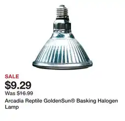 Petsmart Arcadia Reptile GoldenSun Basking Halogen Lamp offer
