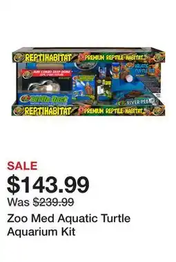 Petsmart Zoo Med Aquatic Turtle Aquarium Kit offer