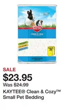 Petsmart KAYTEE Clean & Cozy Small Pet Bedding offer