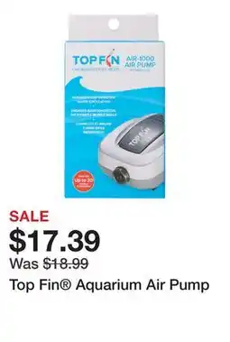 Petsmart Top Fin Aquarium Air Pump offer