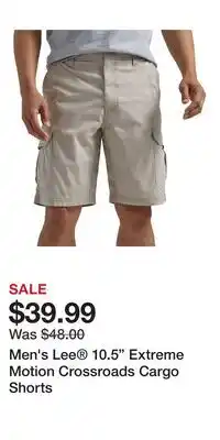 Kohl's Men's Lee 10.5 Extreme Motion Crossroads Cargo Shorts offer