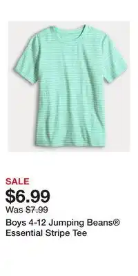 Kohl's Boys 4-12 Jumping Beans Essential Stripe Tee offer