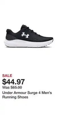 Kohl's Under Armour Surge 4 Men's Running Shoes offer