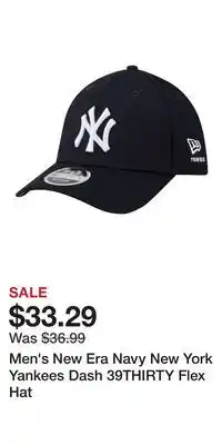 Kohl's Men's New Era Navy New York Yankees Dash 39THIRTY Flex Hat offer