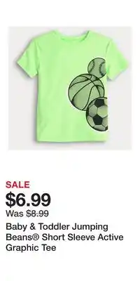 Kohl's Baby & Toddler Jumping Beans Short Sleeve Active Graphic Tee offer