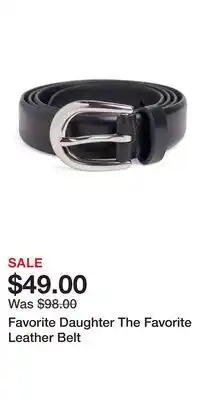 Nordstrom Favorite Daughter The Favorite Leather Belt offer
