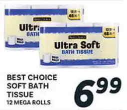 El Paso Grande BEST CHOICE SOFT BATH TISSUE offer
