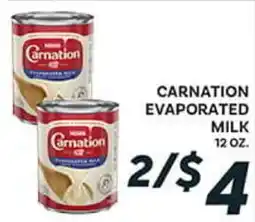 El Paso Grande CARINATION EVAPORATED MILK offer