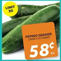 El Paso Grande PEPINO GRANDE offer