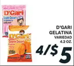 El Paso Grande D'GARI GELATINA offer