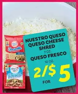 El Paso Grande NUESTRO QUESO FRESCO offer