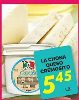 El Paso Grande LA CHONA QUESO CREMOSITO offer