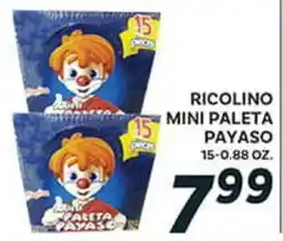 El Paso Grande RICOLINO MINI PAleta PAYASO offer