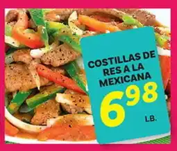 El Paso Grande COSTILLAS DE RES A LA MEXICANA offer