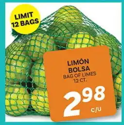 El Paso Grande LIMÓN BOLSÁ offer