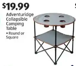 Aldi Adventuridge Collapsible Camping Table offer