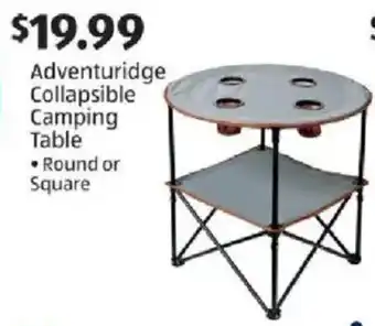 Adventuridge Collapsible Camping Table