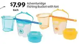 Aldi Adventuridge Fishing Bucket with Net offer