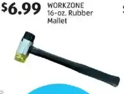 Aldi WORKZONE Rubber Mallet offer